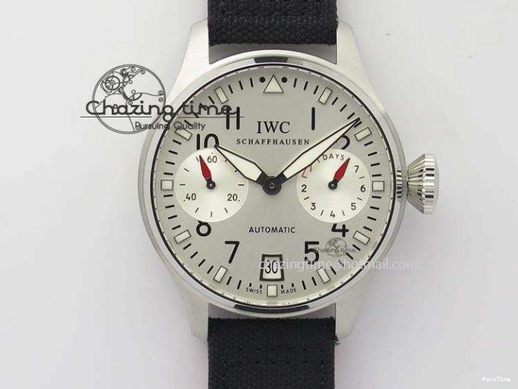 MIROTIME 0215 Big Pilot Real PR IW500432 DFB Limited Edition ZF 1:1 Best Edition On Black Nylon Strap A Fashionable 7276